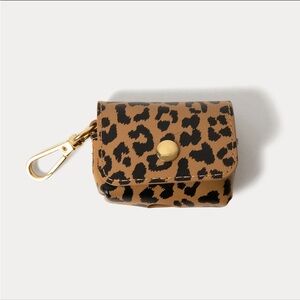 Leopard Print Phone Case with Clip